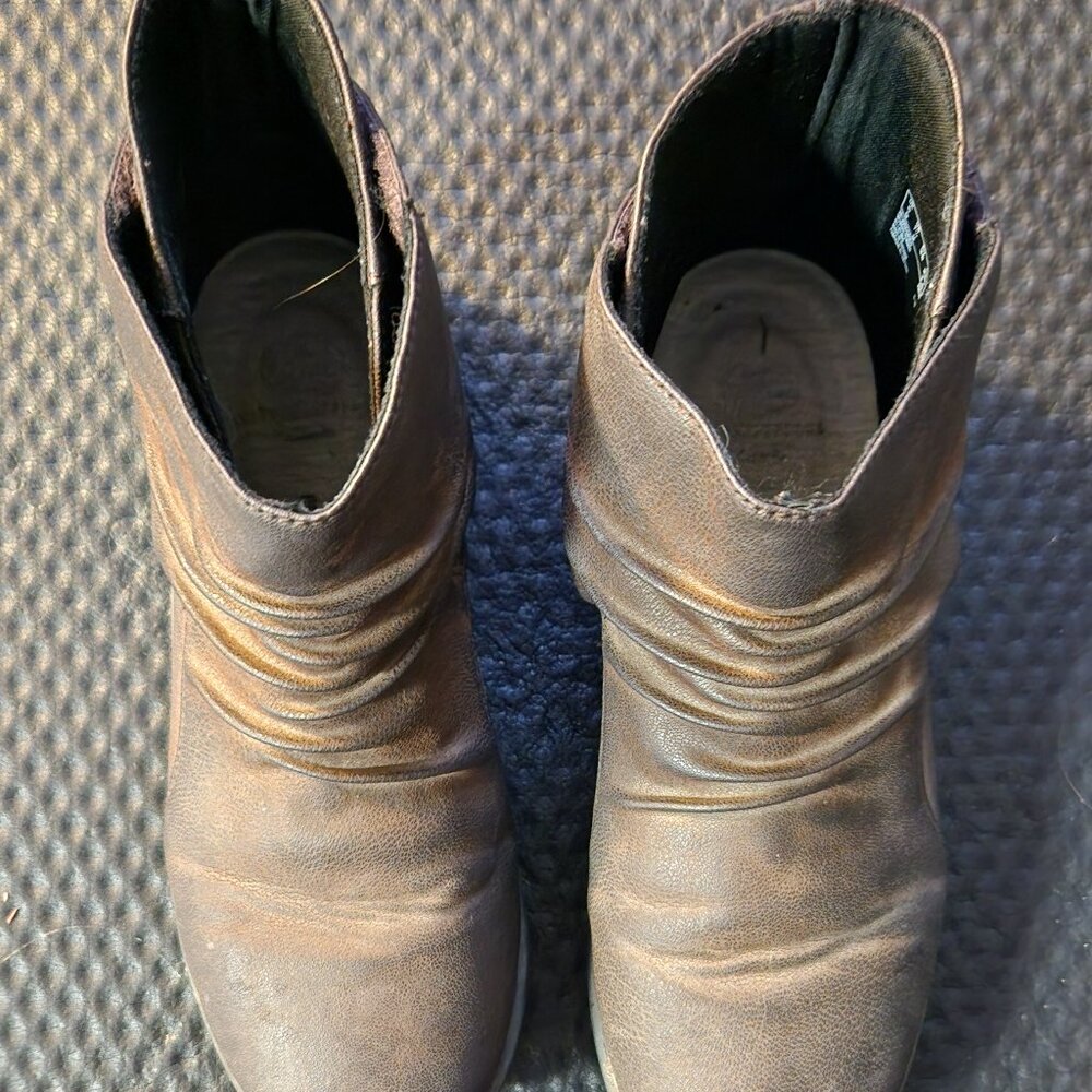 Clark's Brown Ankle Boots